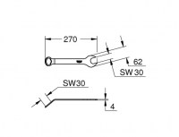 LLAVE PARA TUERCAS 3/4